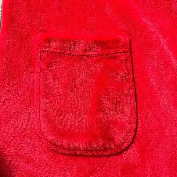 Victoria's Secret LOVE Red Thick Cozy Plush Midi Robe - Picture 6 of 10